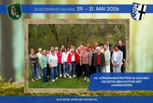 Mehr über den Artikel erfahren 28. Königinnentreffen in Hachen: gelebtes Brauchtum seit Jahrzehnten
